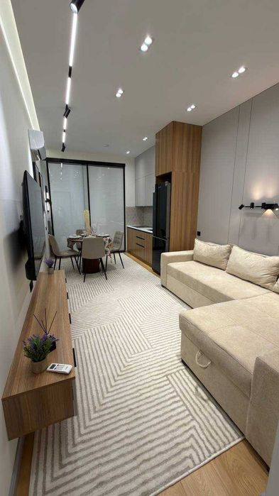 продажа квартир в Ташкенте, Новостройка 1в2/7/12, 32м2, Евро ремонт