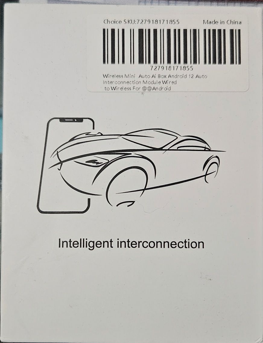 Android Auto Безжичен Адаптер