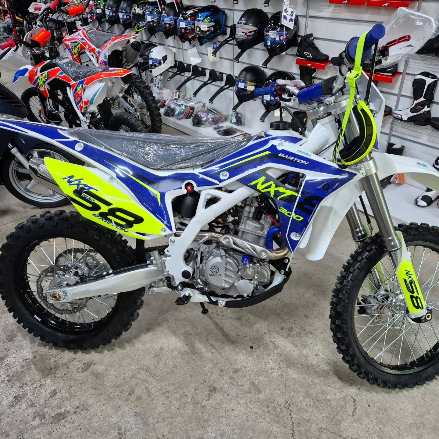 Motocicleta cross enduro offroad Barton NXT300 CC 4T (ROTI 21" - 18")