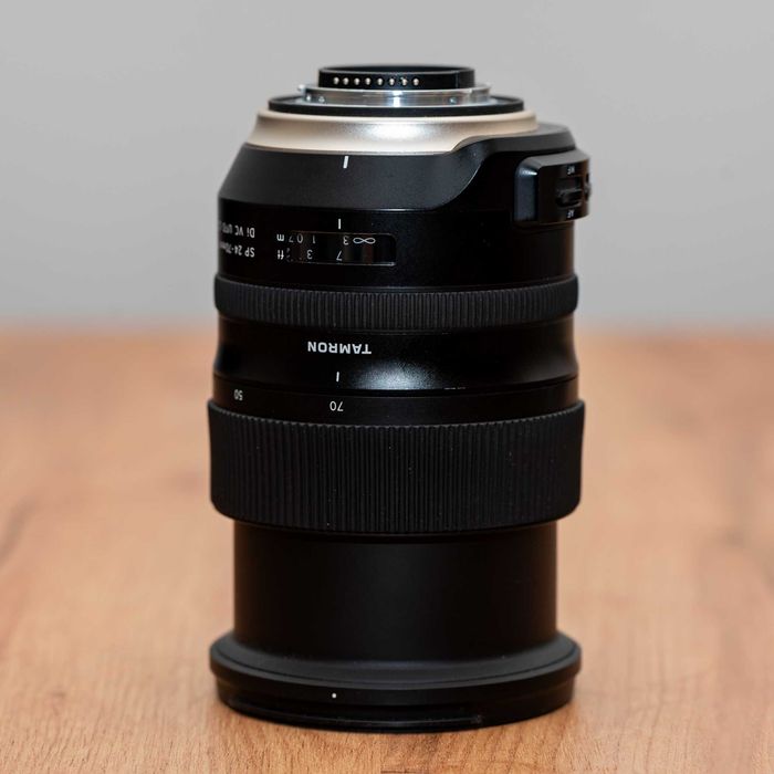 Обектив Tamron SP 24-70mm f/2.8 G2 за Nikon (идеален и за Z + FTZ)