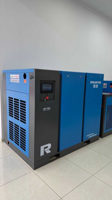 Винтовой компрессор RISAN 30 kw (с инвертором) / Kompressor 30kwt