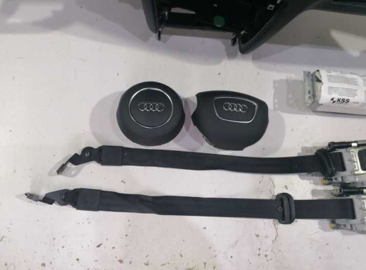 Audi Q5 8r 8a kit airbag volan pasager plansa de bord facelift lift