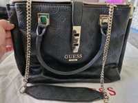 Geanta neagra Guess originala