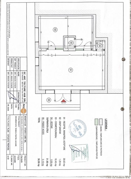 Predare afacere la cheie-salon infrumusetare
