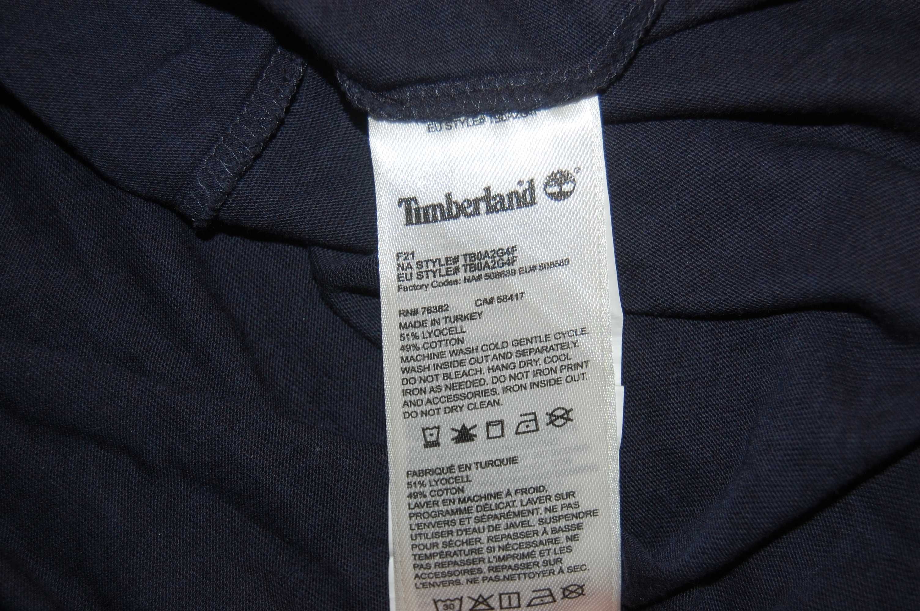 Нов Timberland Organically Cotton Мъжка Тениска Ежедневна Спорт Раз.М