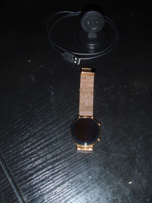 Ceas Smartwatch Huawei Watch GT 2, 42mm, Refined Gold