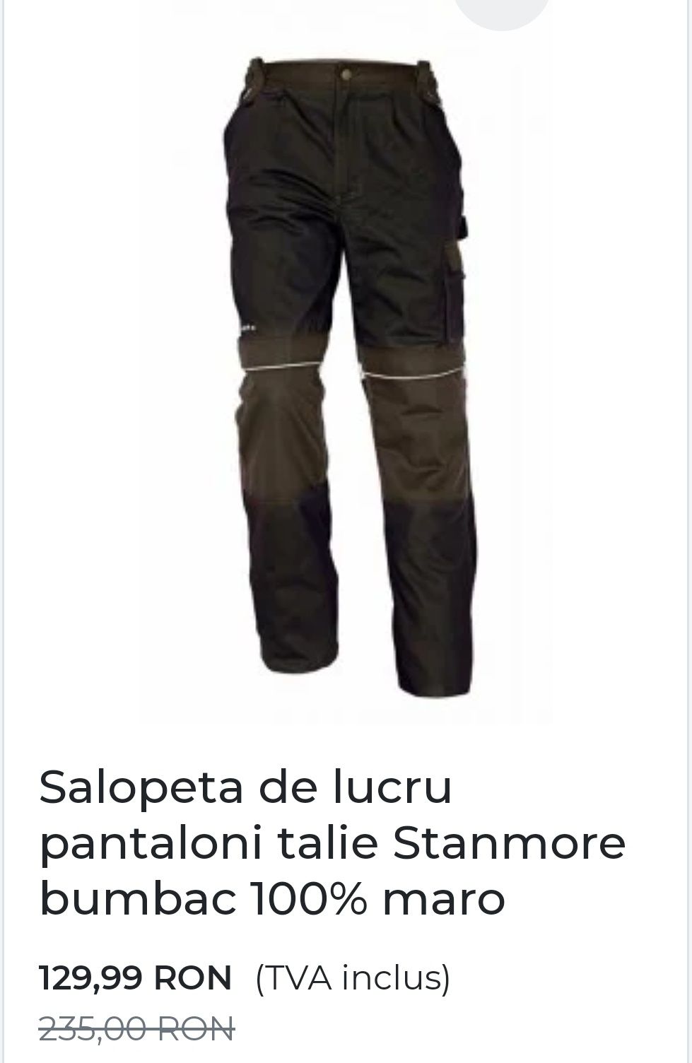 Pantaloni Tehnici, STANMORE și Port West Texo Profesionali