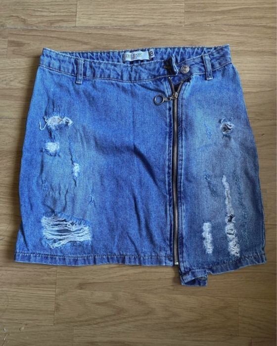 Fusta scurta denim