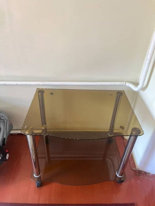 Стекланный подставка