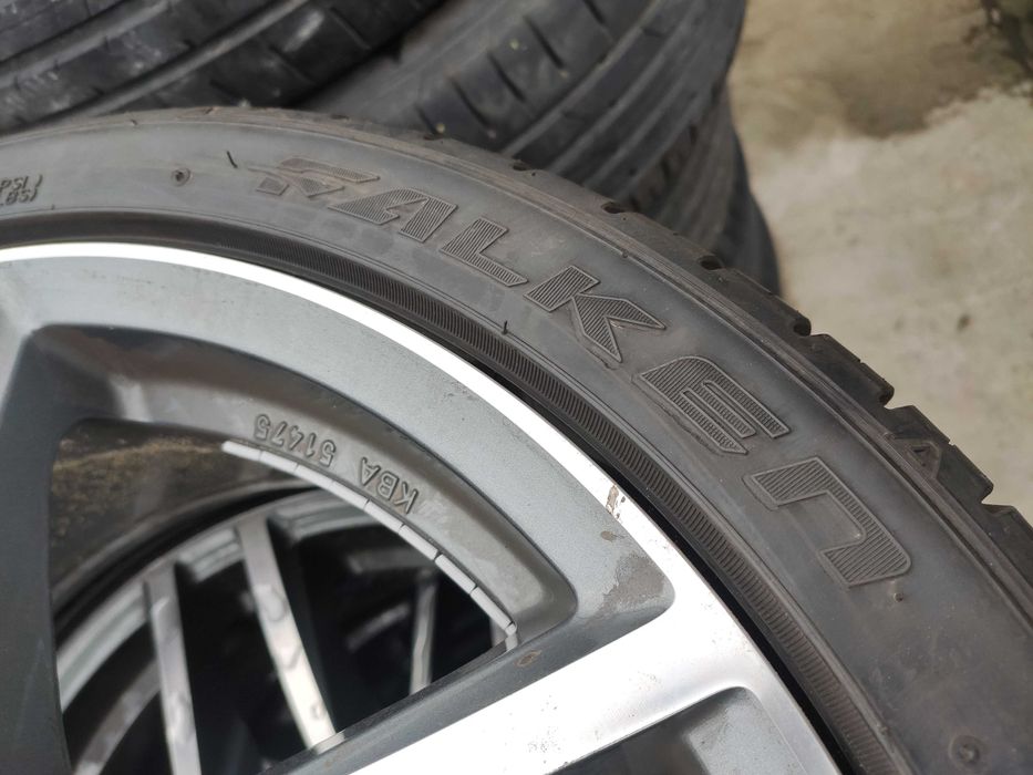 4бр Като нови Летни гуми 215 40 17 - Falken