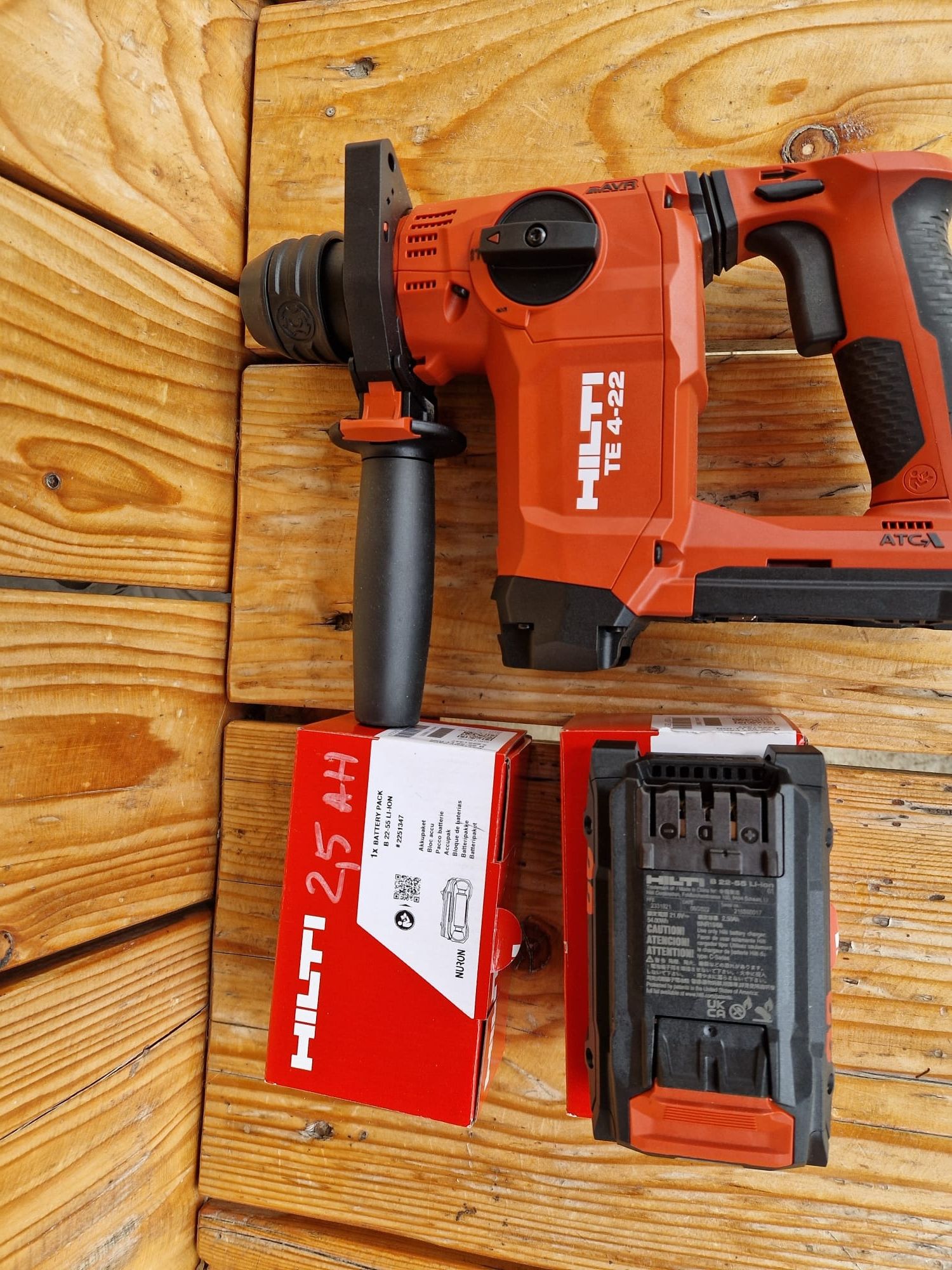 Hilti rotopercutor pe acumulatori nuron