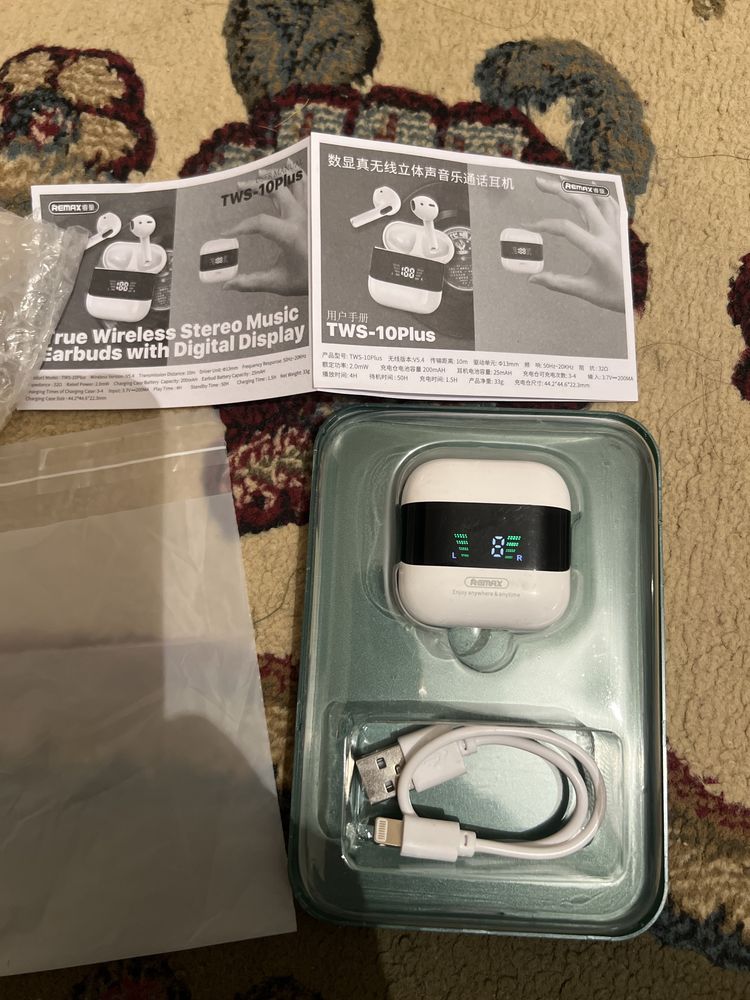 Наушник AirPods TWS- 10 Plus
