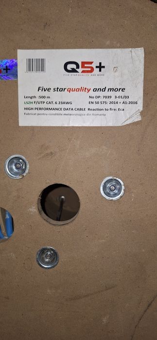 cablu F/UTP cat 6 Q5+