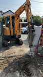 Inchirieri miniexcavator 2.7 tone si Bobcat