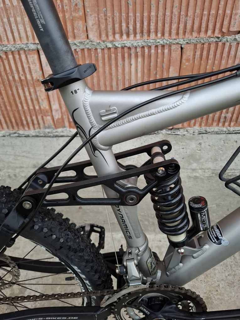 Bicicleta Full Suspension MTB Enduro, Dynamics , Full Shimano