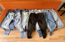 Lot blugi, 10 buc, jeans, pantaloni dama, slim