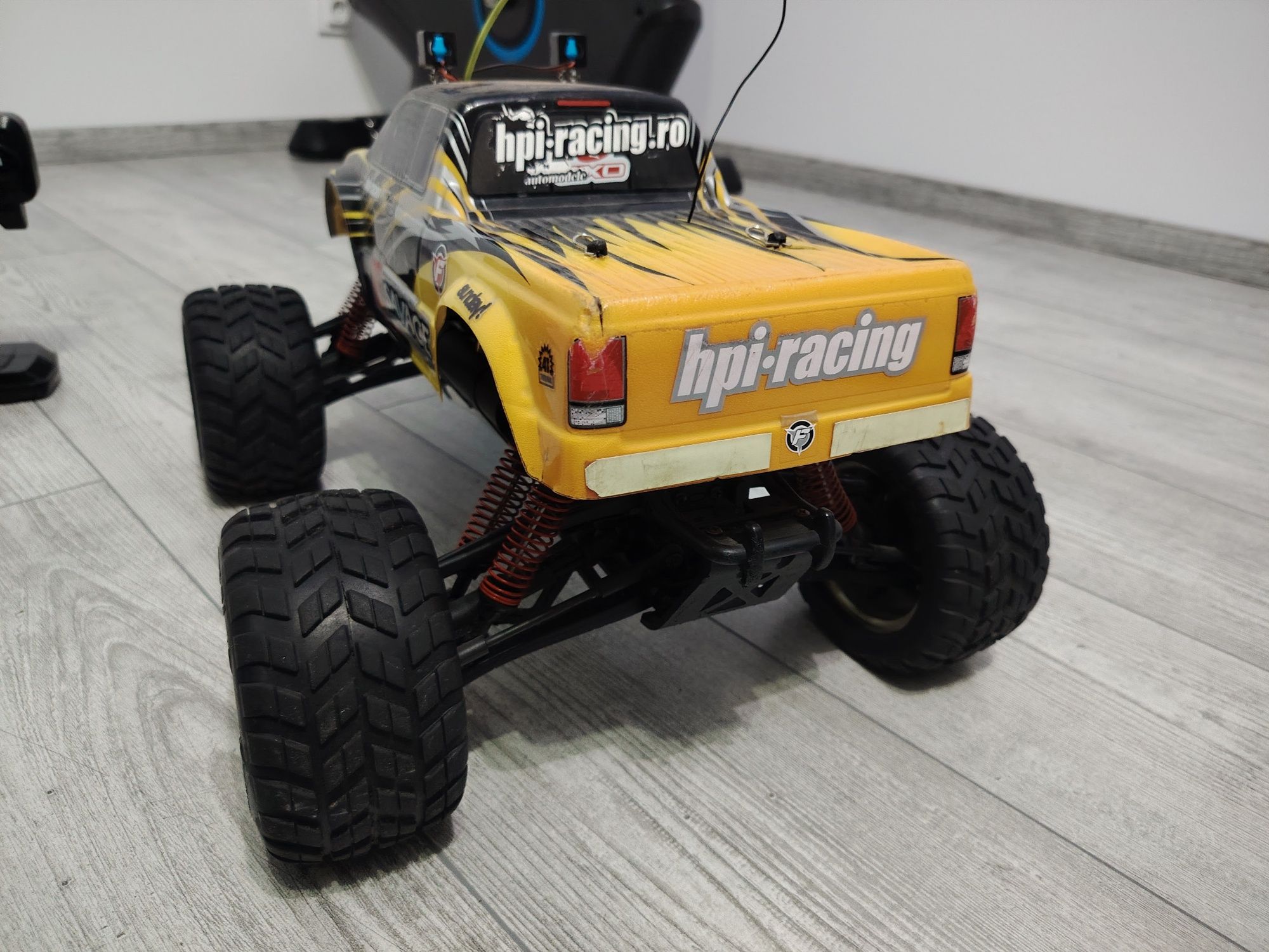Automodel, mașinuța HPI,electronica traxxas