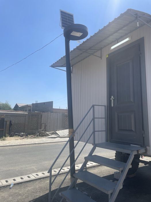 Кучаларни ёритгувчи симёгоч (Akfa). Уличьные фонари. Столба. LED