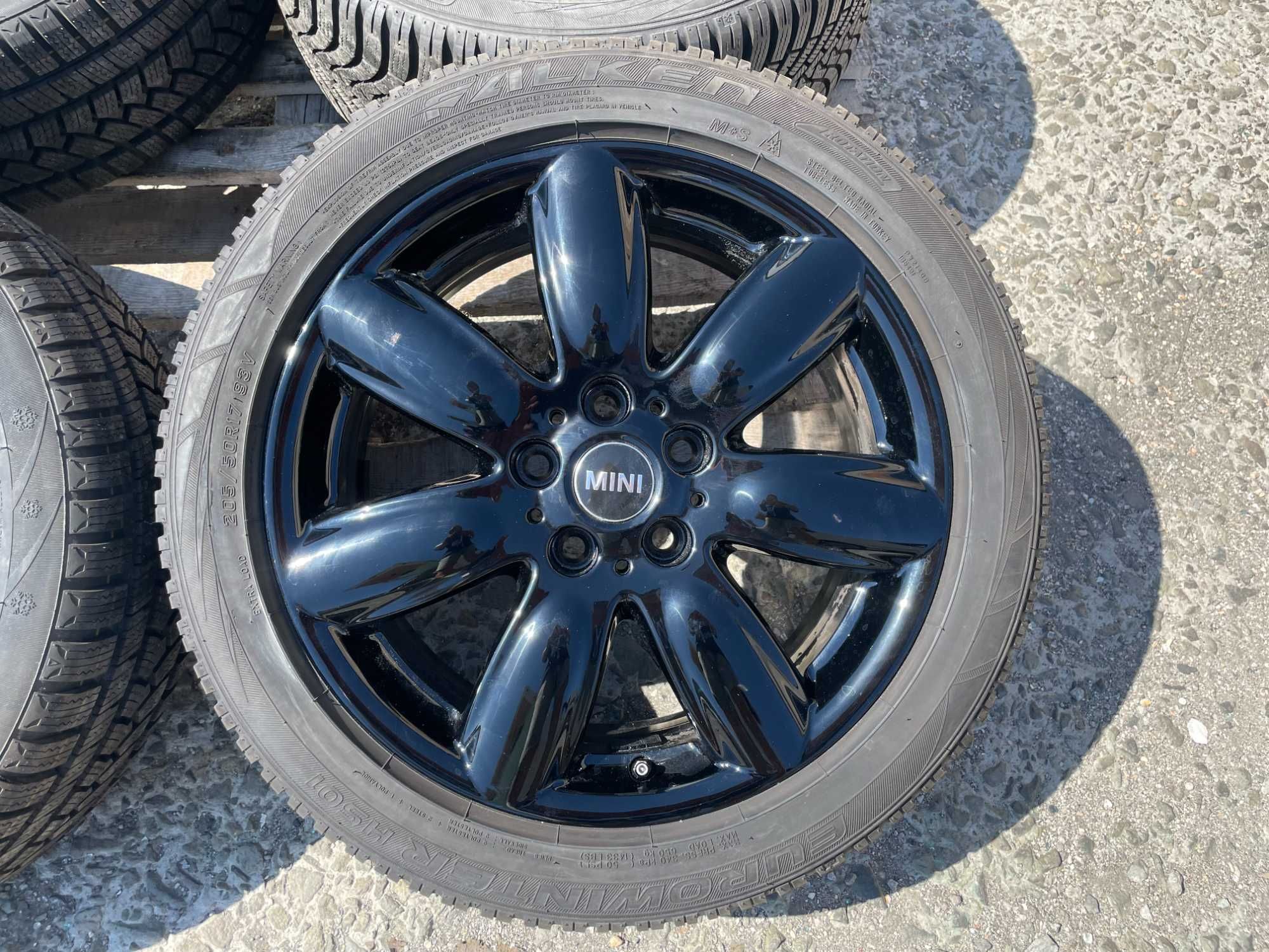 17 джанти 5х112 MIni CLUBMAN 7J et47 Гуми 205/50/17