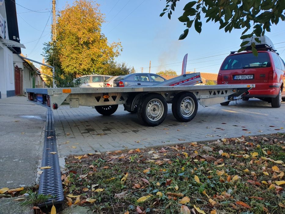 Remorca Repo Cargo Flat QSD4121  750kg 4,1m/2,1m