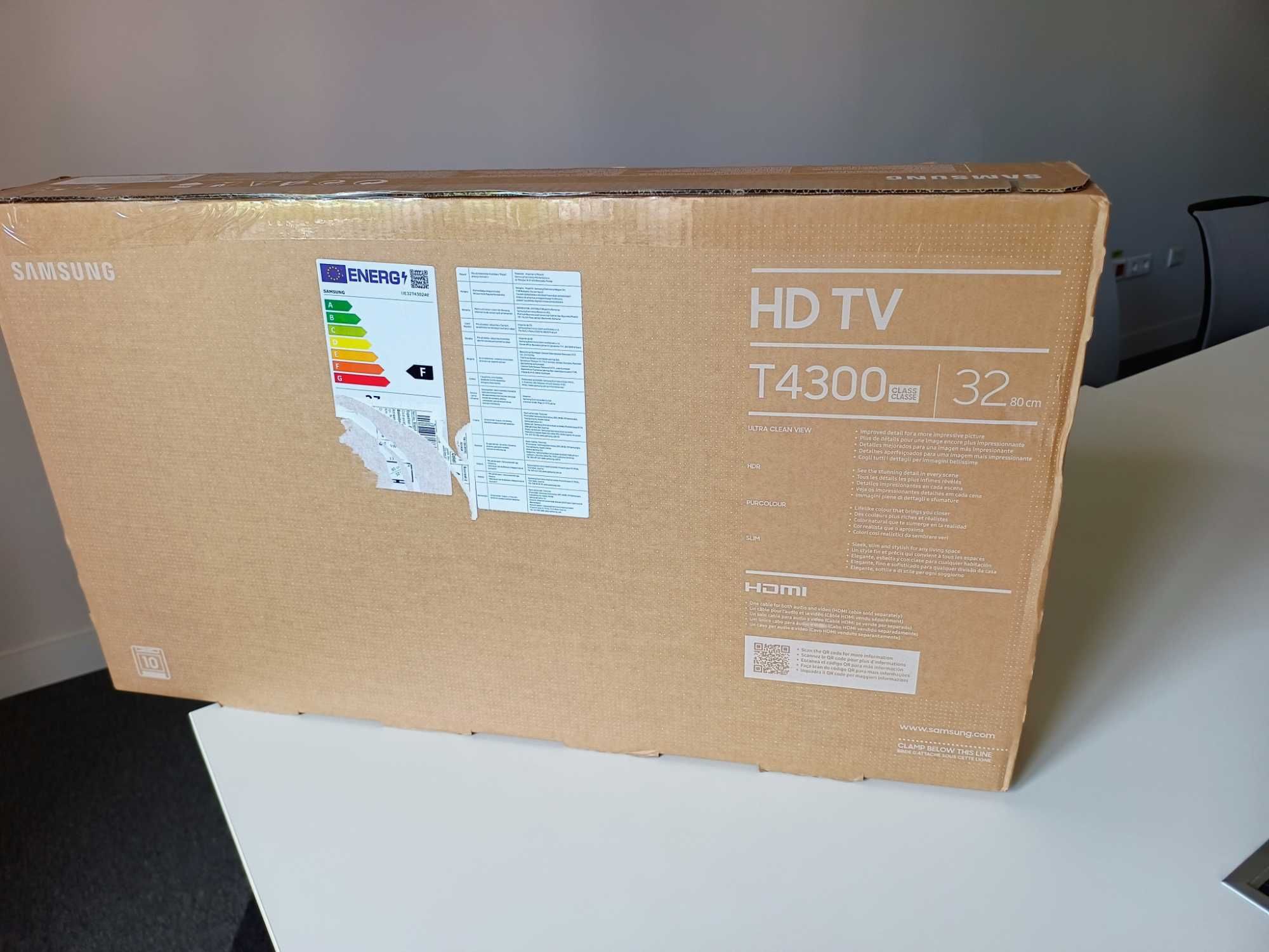 Televizor Samsung 32T4302, 80 cm, Smart, HD LED, Clasa F