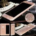 iPhone 6 iPhone 6s Gold Glitter Full Body Skin Decal Bling Sticker