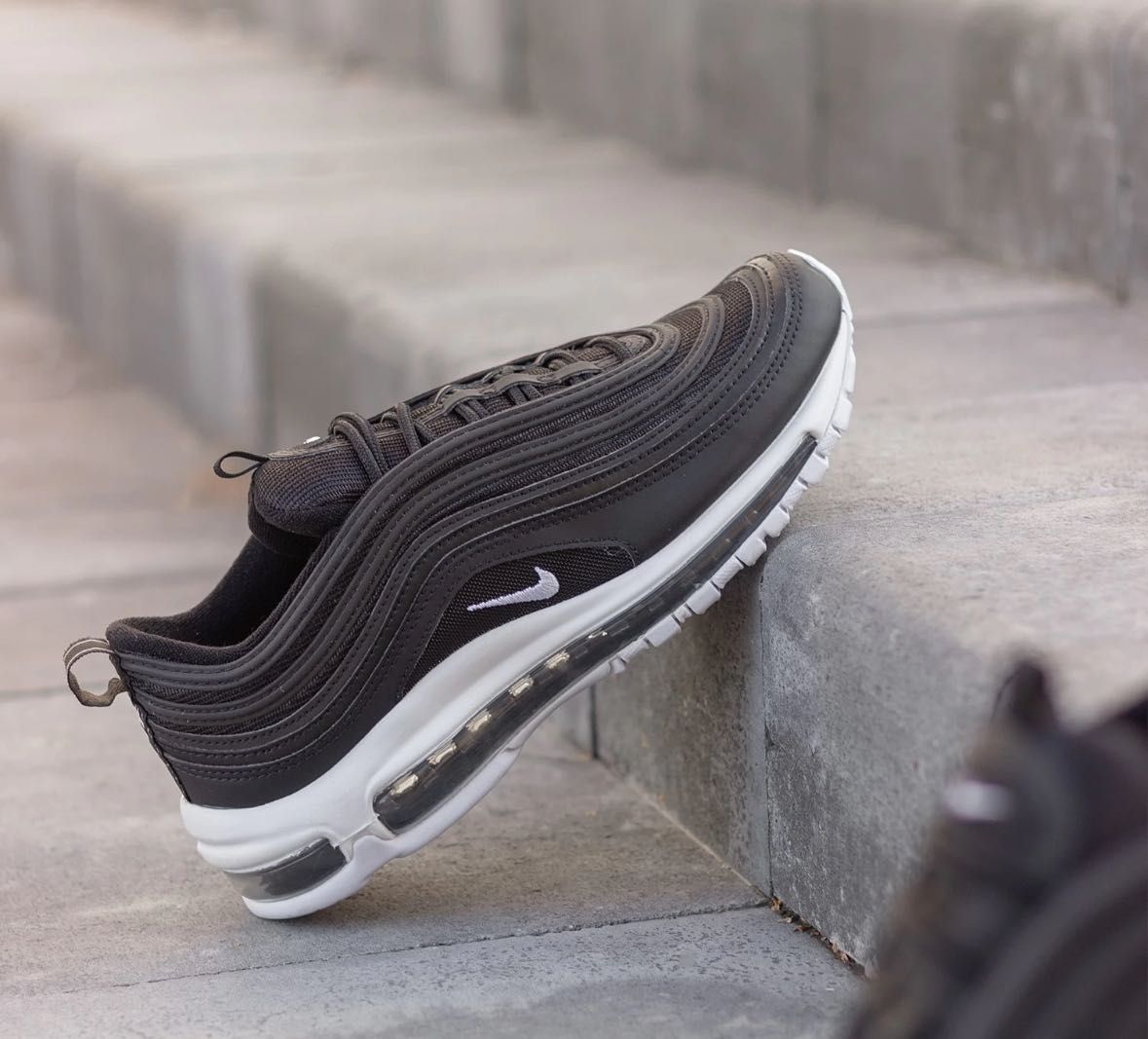 Оригинални NIKE AIR MAX 97 ‘Black White’ 40,41,42,43,44,45