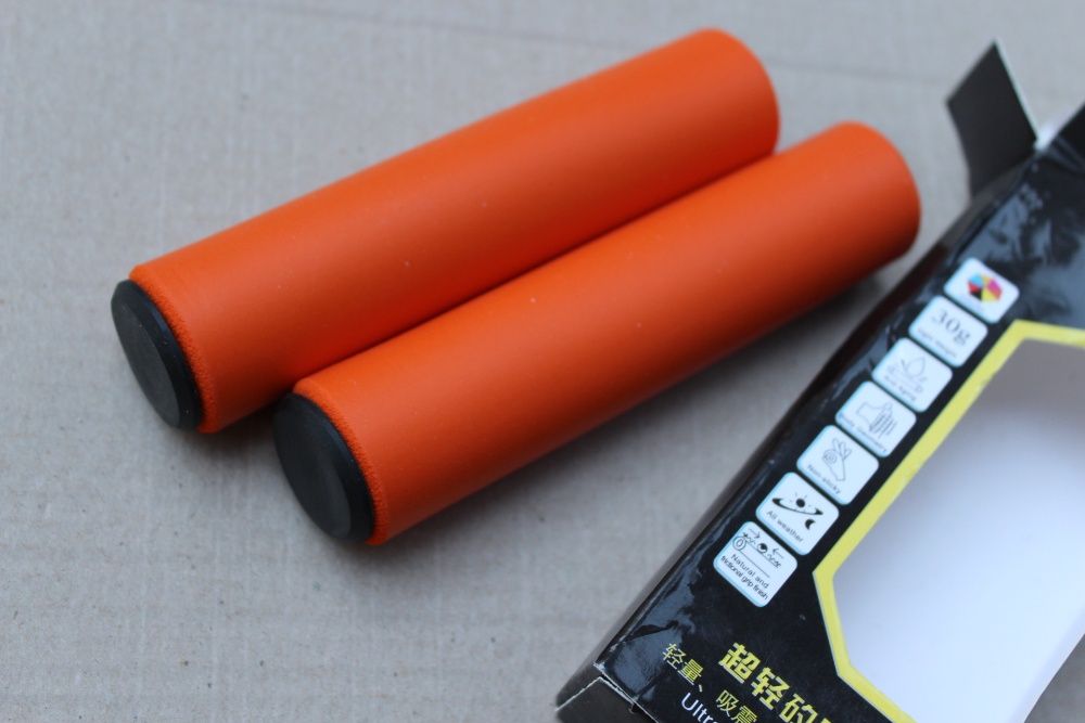 Silicone Racing SR Grips - Portocaliu