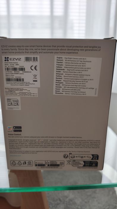 Camera IP Wireless EZVIZ H8c Pro, 4K, 8MP, IR 30m, sirena, microfon