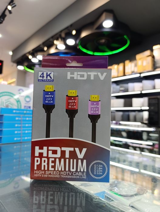 Hdmi кабель 2 метра / 4 k uhd
