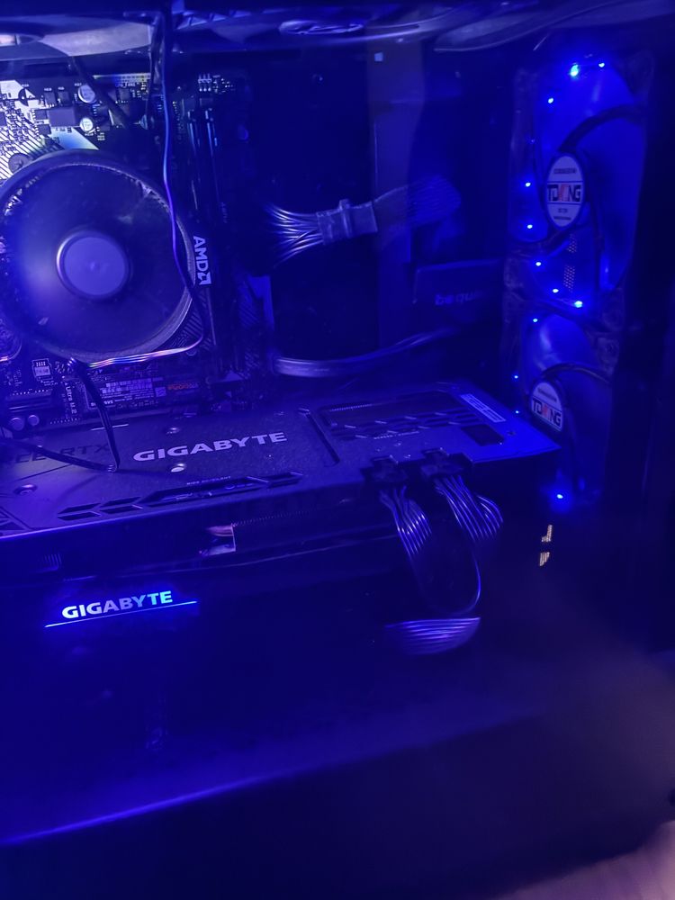 Геймърски компютър- Ryzen, RTX3070ti, 32GB DDR4,Nvme