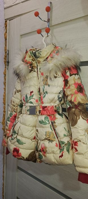 Зимняя Куртка на девочку Gulliver на рост 116-122 см