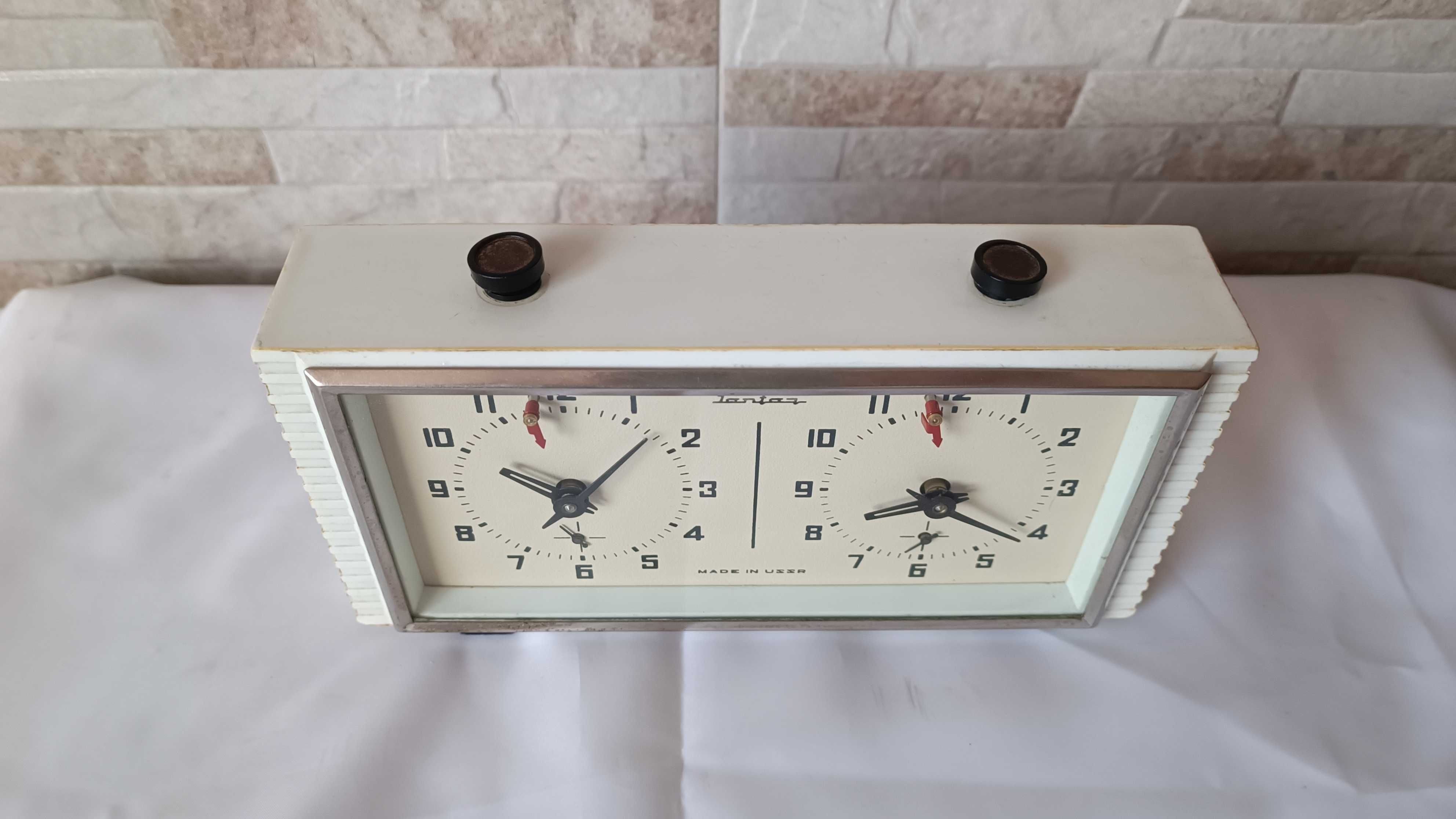 Стар руски часовник за шах - Jantar - 1970г. - Сделно в СССР