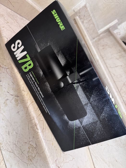 Shure SM7B – Microfon dinamic cardioid profesional pentru voce
