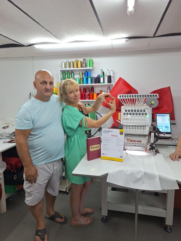 Бродировъчна машина + кординг и пайетно устройство 500 х 800