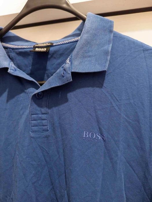 Оригинална фланелка с яка Hugo Boss
