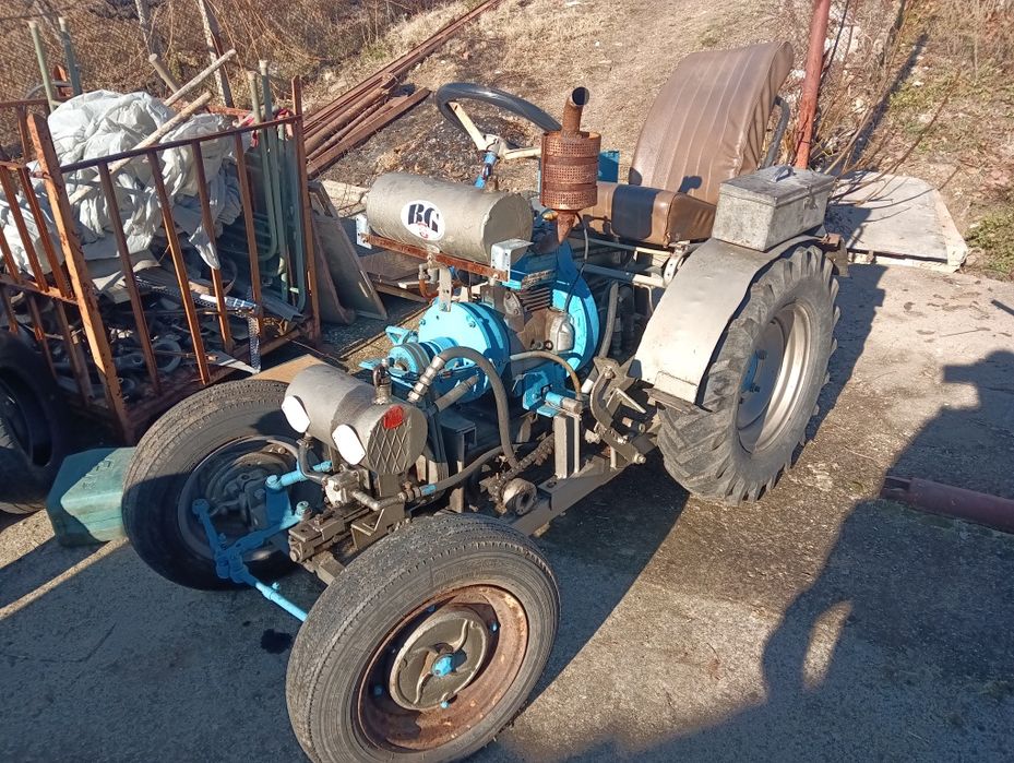 Трактор самоделка