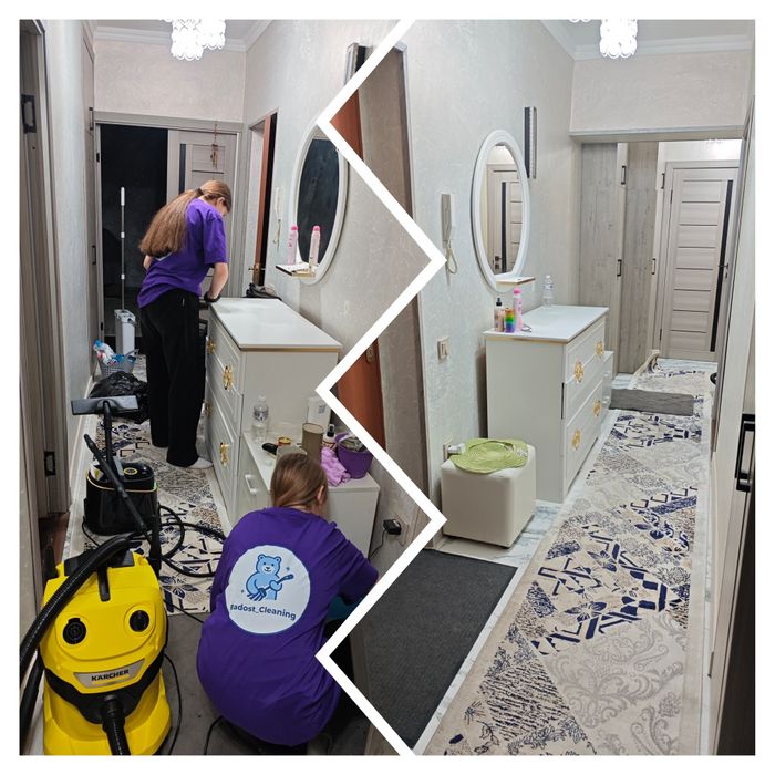 Уборка квартир Алматы. Генеральная и влажная,после ремонта.