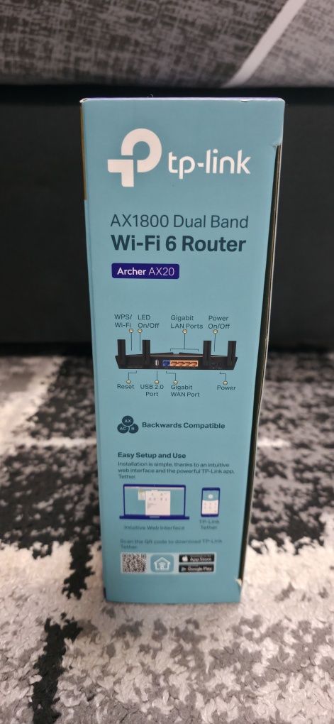 Рутер Wi-Fi TP-Link ARCHER AX20/AX1800