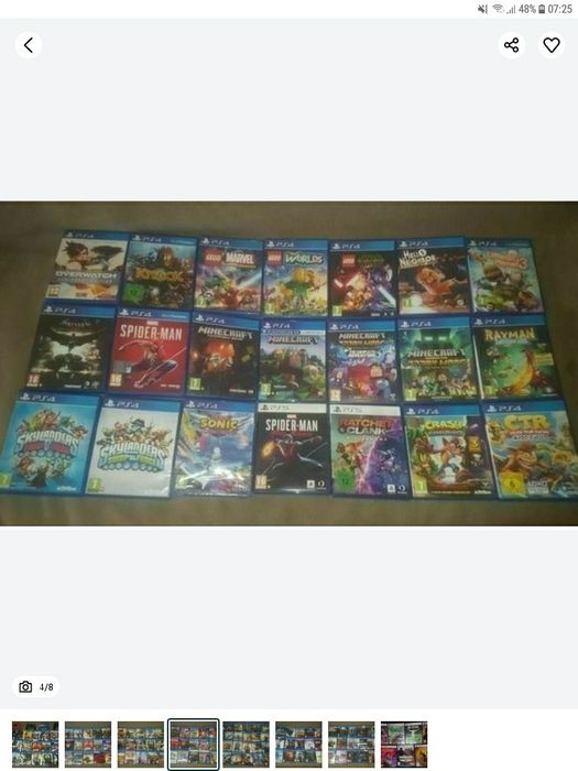 PS4 cu multe jocuri