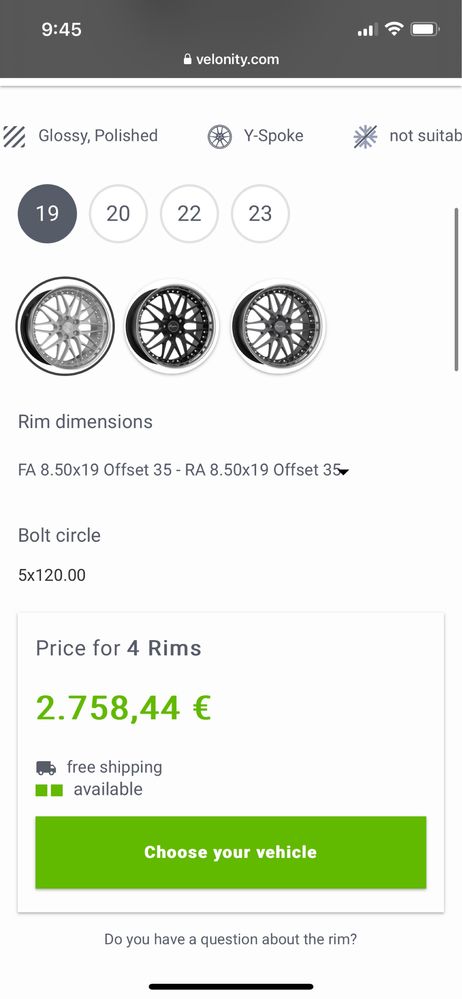 BMW джанти Breyton Spirit 3, 19’ 5x120