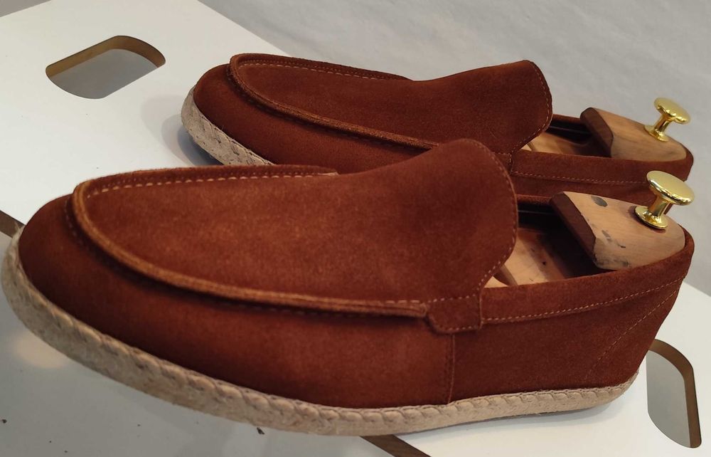 Pantofi slip on 43 43.5 mocasini Excellent NOI piele naturala moale