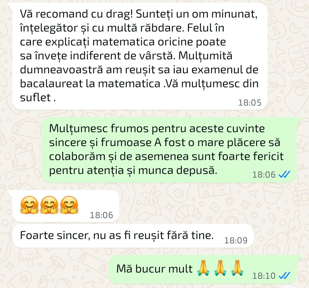 Meditații pentru elevii dornici să învețe matematică
