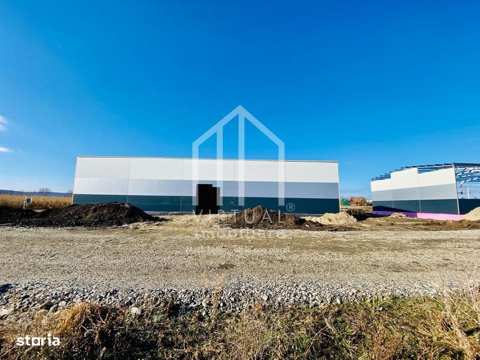 Hala de vanzare in zona industriala de Vest- Ocna Sibiului- utilitati