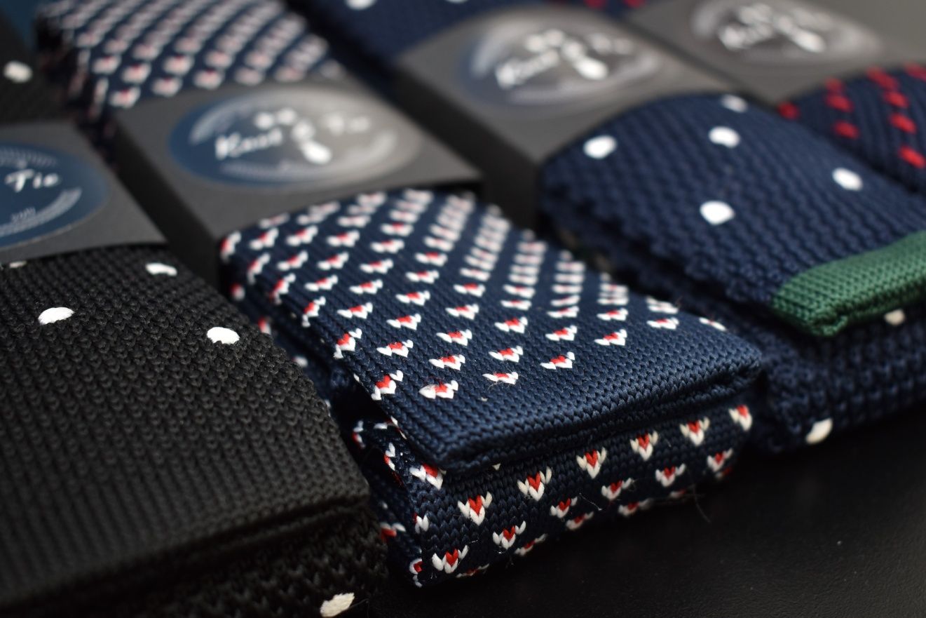 Cravate tricotate, calitate superioară (livrare gratuită)