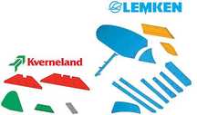 LEMKEN, KVERNELAND ва UNIA IBIS плуглари лемех, долото, отвал, запчаст