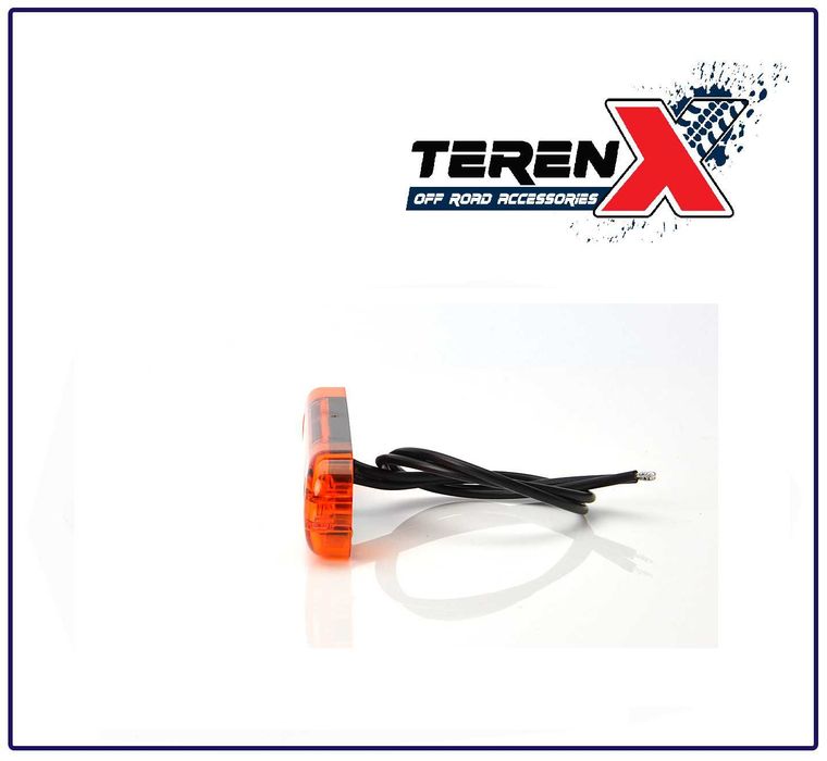 Lampa pozitie laterala, coloare portocalie