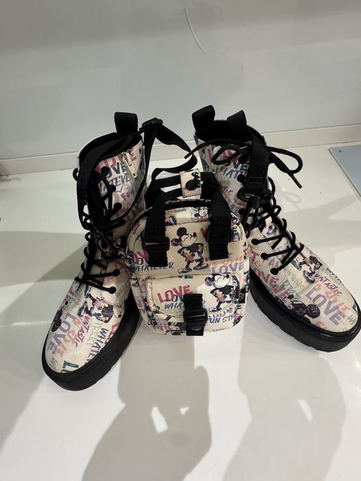 Кубинки и чантичка за момиче ZARA