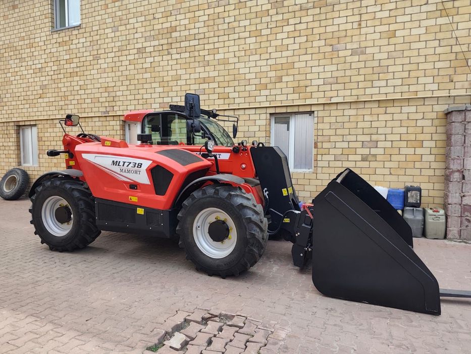 Телескопический погрузчик млт 738