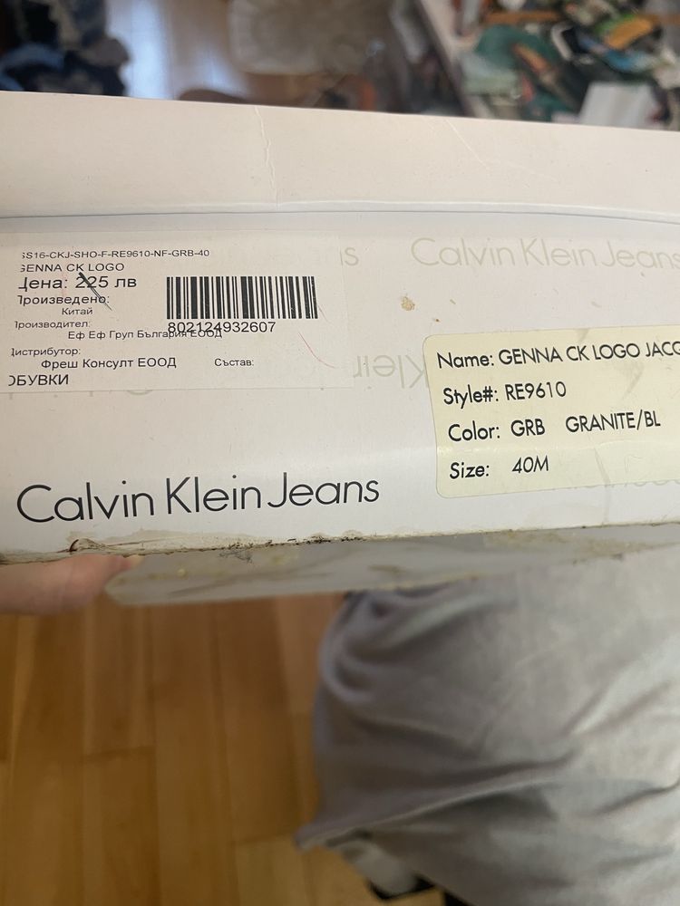 Дамски кецове Calvin Klein jeans-40 размер